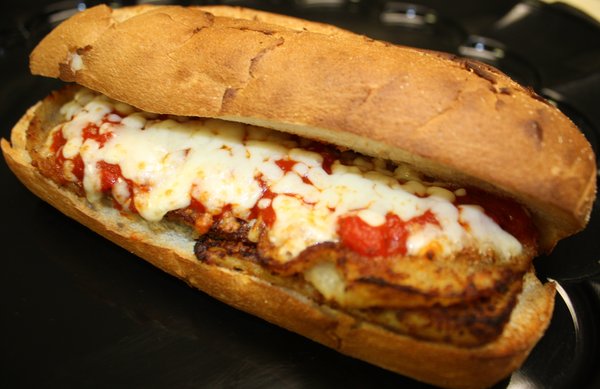 Order Chicken Parmigiana Sub food online from Little italy pizza store, Brooklyn on bringmethat.com