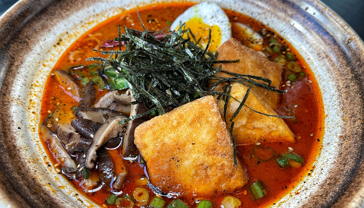 Order Very Spicy Miso Ramen • food online from MB Ramen store, Huntington on bringmethat.com