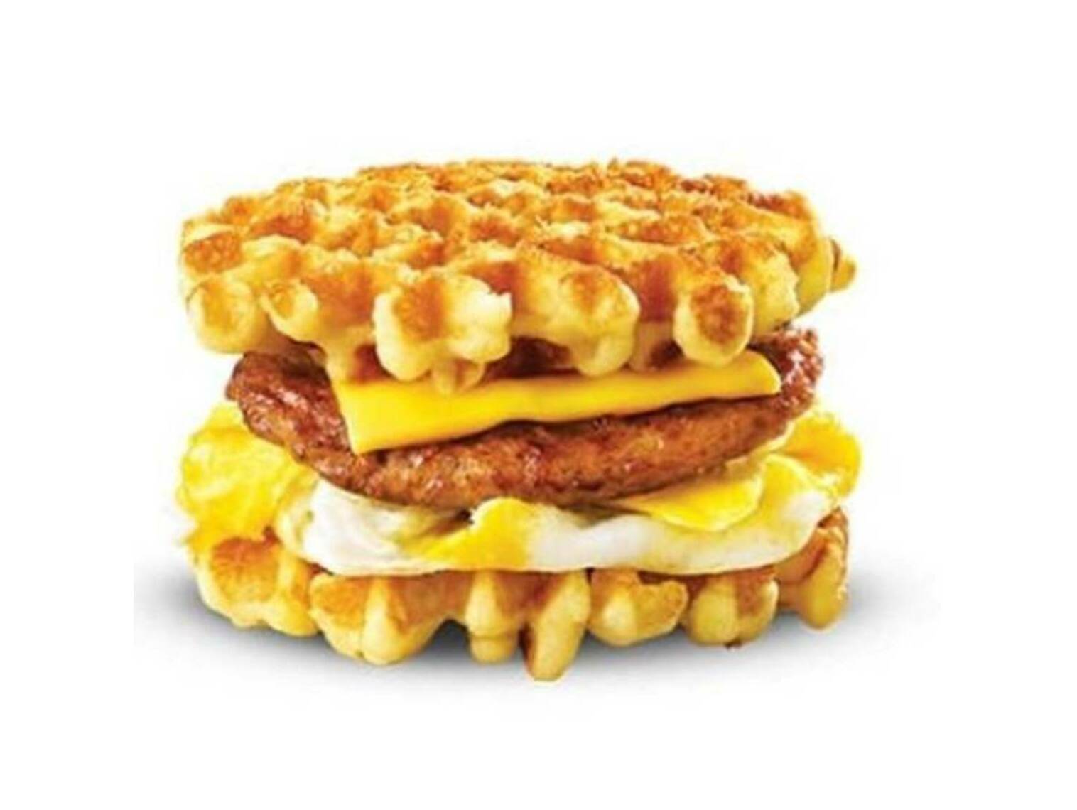 Order BELGIAN WAFFLE SAUSAGE SLIDER CAL 490 food online from White Castle store, Troy on bringmethat.com