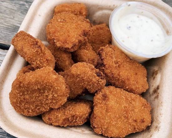 Order "Chicken" Nuggets 6pc  food online from Plow Burger store, Denton on bringmethat.com