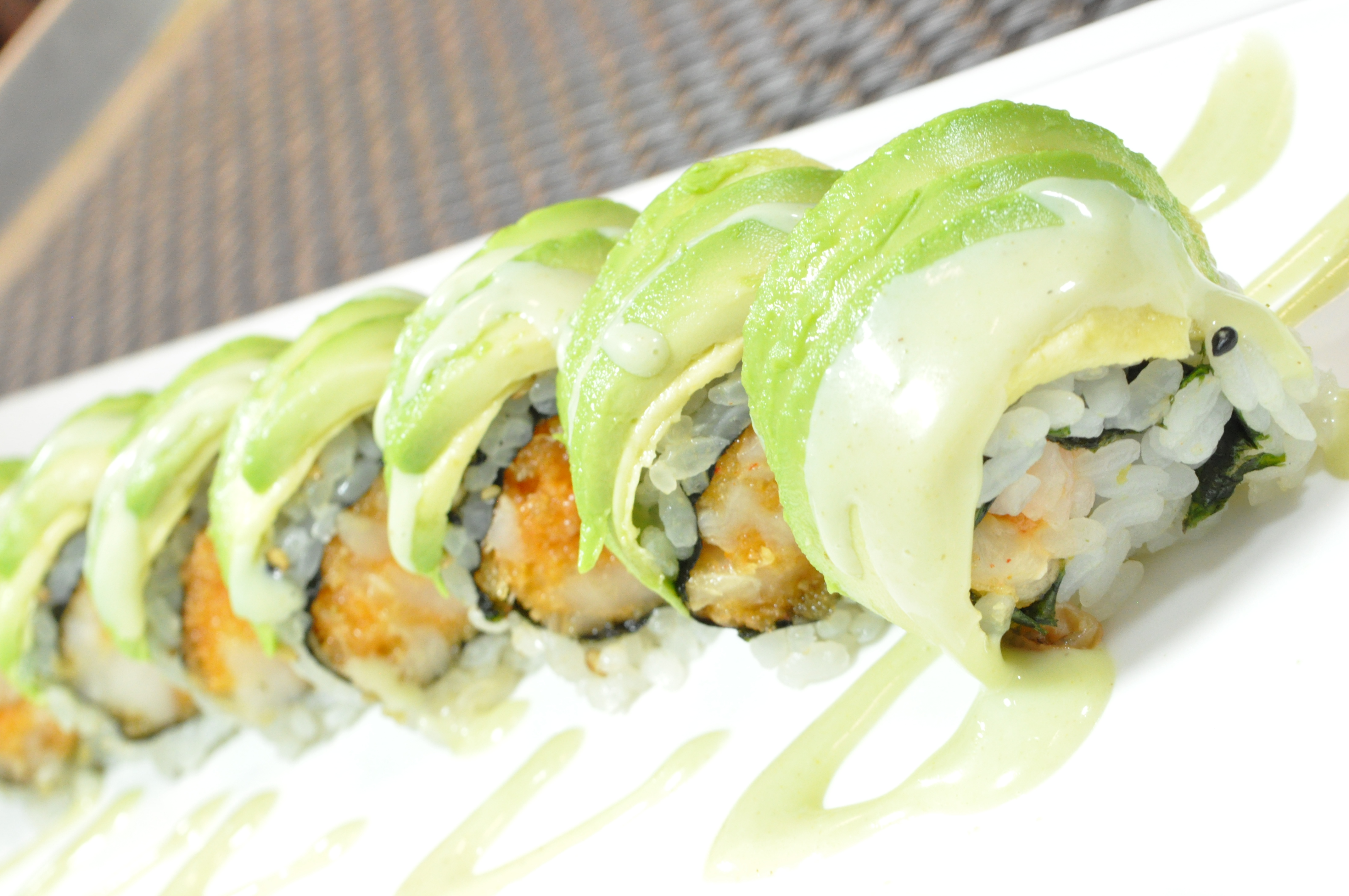 Order Green Turtle Roll food online from Sushi Taku store, Chicago on bringmethat.com