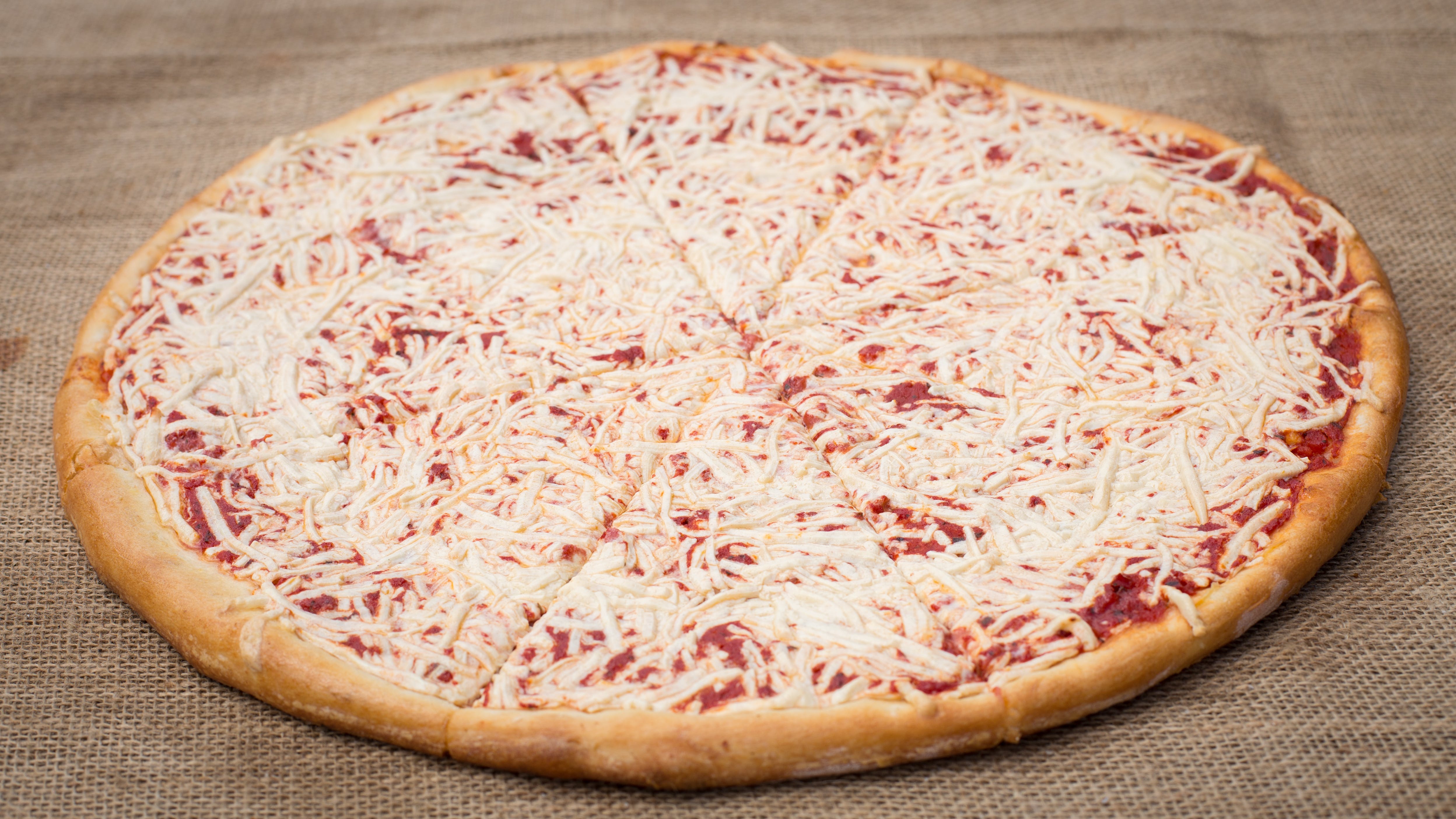 Order Vegan Cheese Pizza - Small 12" (6 Slices) food online from La Casa De Pizzeria store, Troy on bringmethat.com
