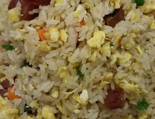Order F01. BBQ Pork Fried Rice food online from Dragon Palace Chinese Restaurant store, Davenport on bringmethat.com