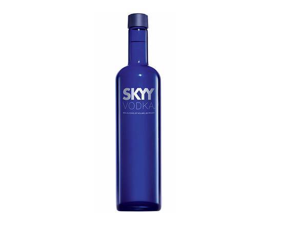 Order SKYY Vodka 750ml (40%ALC) food online from Limoncello store, San Francisco on bringmethat.com
