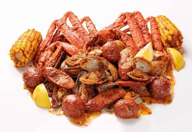Order Seaman's Catch Combo l $5 OFF food online from Cajun Stop store, Los Angeles on bringmethat.com