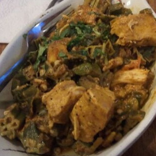Order Bhindi Chicken food online from House of Curries store, Berkeley on bringmethat.com