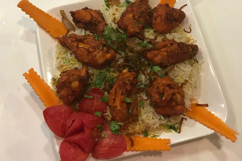 Order Chicken Wings Biryani food online from Chef of India store, Jersey City on bringmethat.com