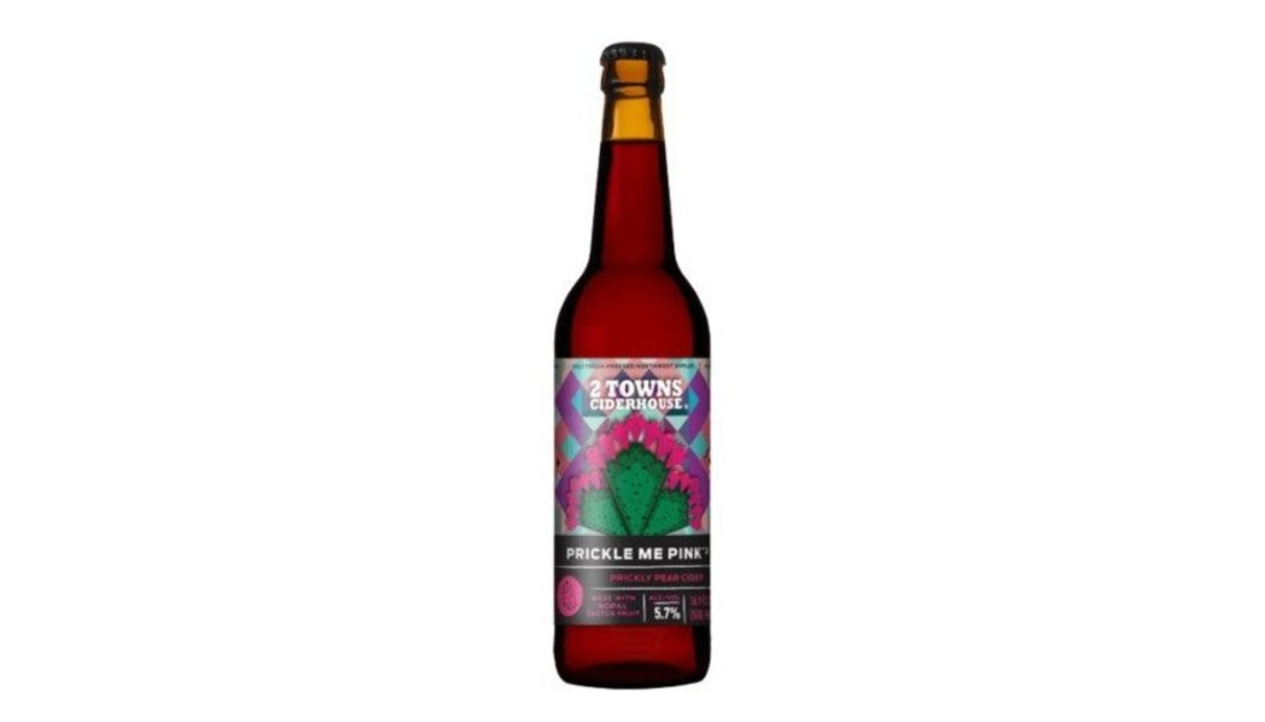 Order 2 Towns Prickle Me Pink 16.9oz Bottle food online from Spikes Bottle Shop store, Chico on bringmethat.com
