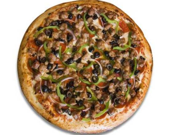 Order 10" Combination Pizza food online from Pizza California store, San Jose on bringmethat.com