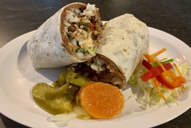 Order Burrito Supreme food online from Azul 21 Mexican Restaurant store, Wichita on bringmethat.com