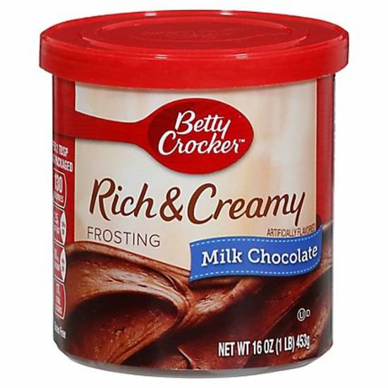 Order Betty Crocker Rich & Creamy Frosting food online from IV Deli Mart store, Goleta on bringmethat.com