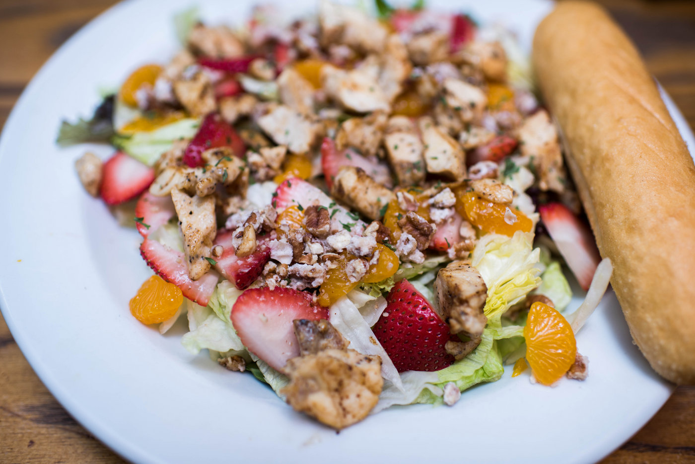 Order Berry Pecan Chicken Salad food online from Manhattan Ny Deli & Pub store, Newport News on bringmethat.com
