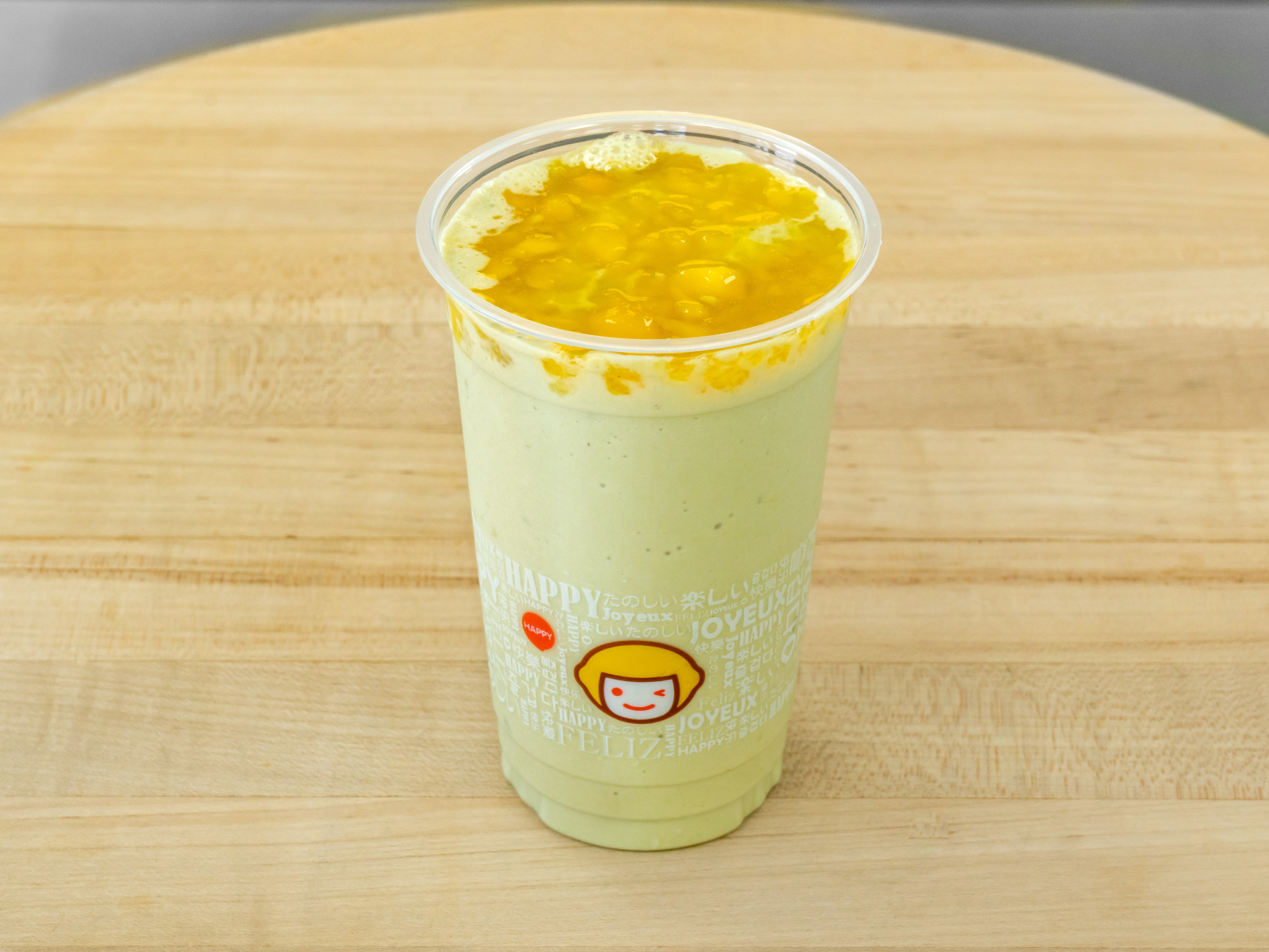 Order F2. Mango Matcha Smoothie food online from Happy Lemon store, San Francisco on bringmethat.com