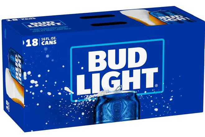 Order Budlight 18pk can food online from Audet's Wine & Spirits, store, Lynn on bringmethat.com