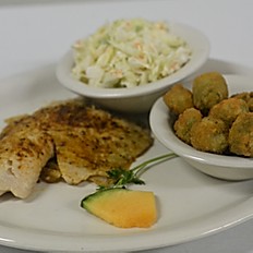 Order Tilapia Home Style Plates food online from Jay Jay Cafe store, Arlington on bringmethat.com