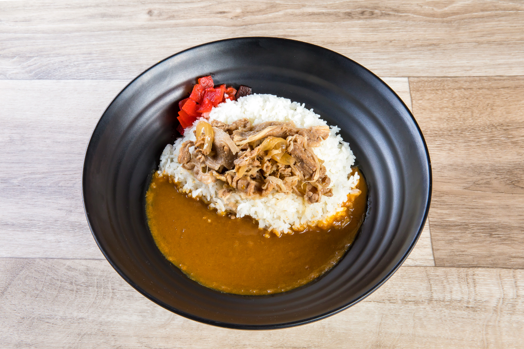 Order Beef Curry Rice food online from Shin-Sen-Gumi Hakata Ramen Express store, Anaheim on bringmethat.com