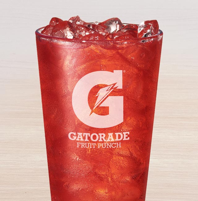 Order G2 Gatorade® Fruit Punch food online from Taco Bell store, Covington on bringmethat.com