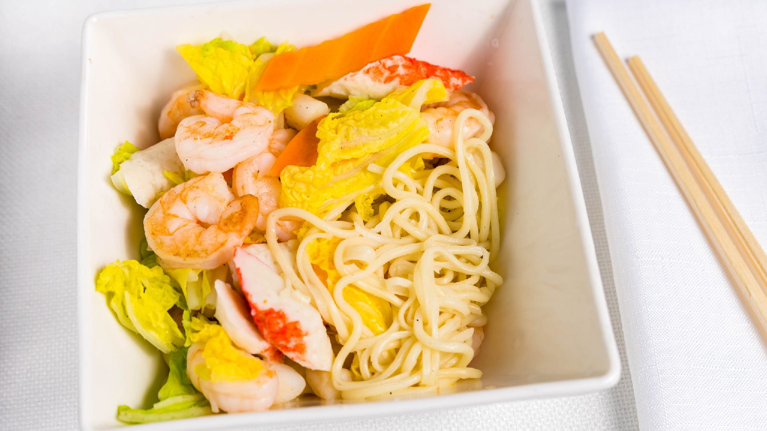 Order Seafood Noodle Soup food online from Ninja Hibachi Express store, North Highlands on bringmethat.com