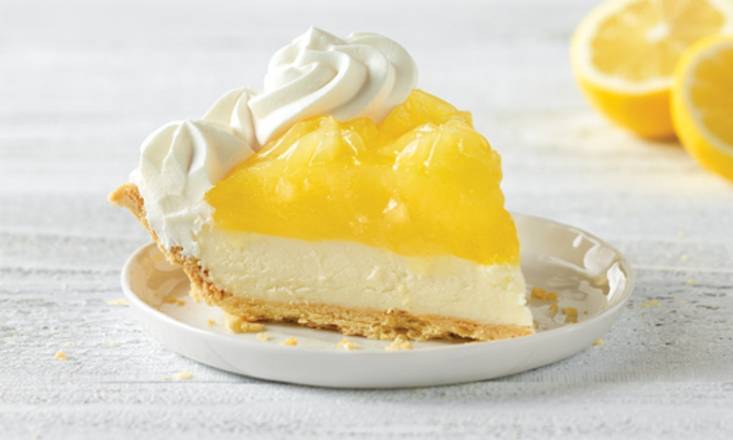Order Lemon Supreme Pie Slice food online from Bakers Square store, Parma Heights on bringmethat.com