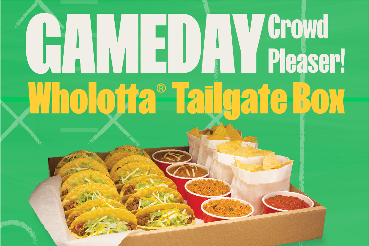 Order Wholotta Tailgate Box food online from Taco Bueno store, McKinney on bringmethat.com