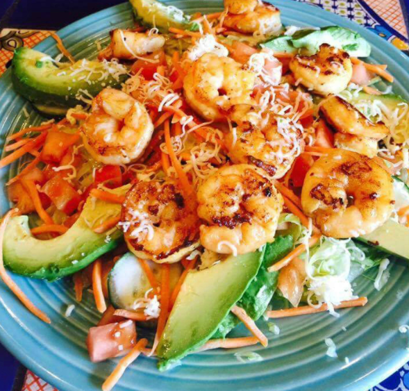 Order Shrimp and Avocado Salad food online from Cinco De Mayo store, Gaithersburg on bringmethat.com