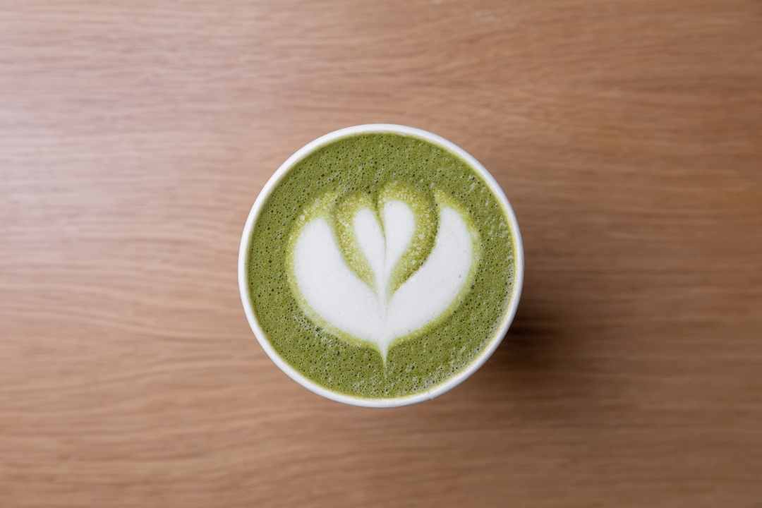 Order Matcha Latte food online from Hilltop Coffee + Kitchen store, Los Angeles on bringmethat.com