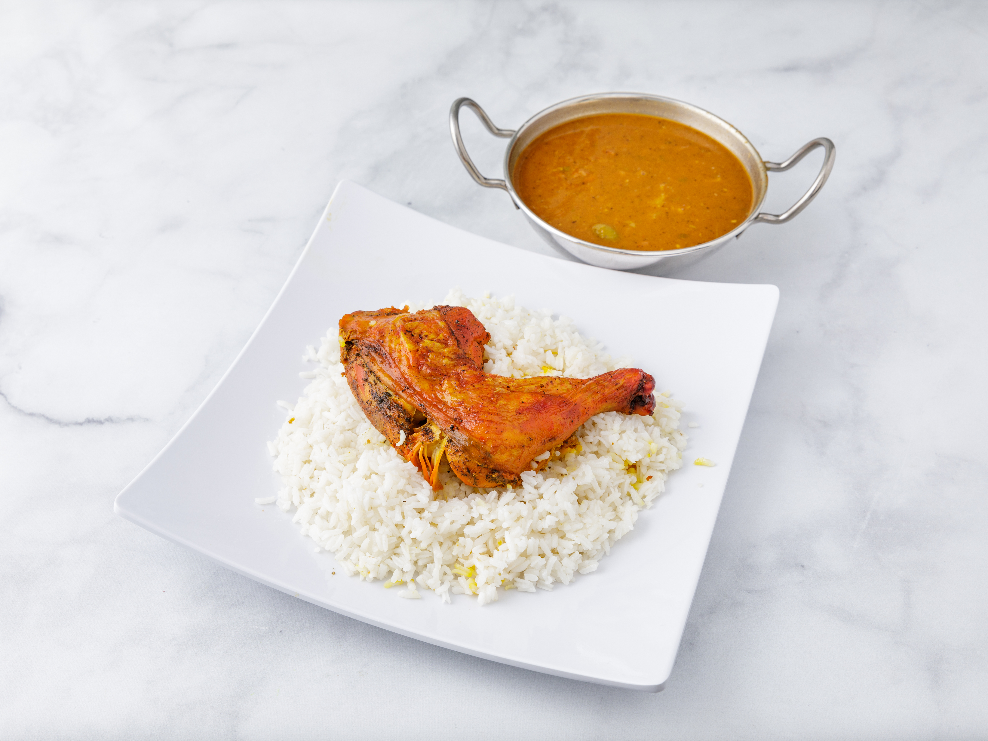 Order Baked Chicken food online from Lebron Restaurant store, Brooklyn on bringmethat.com