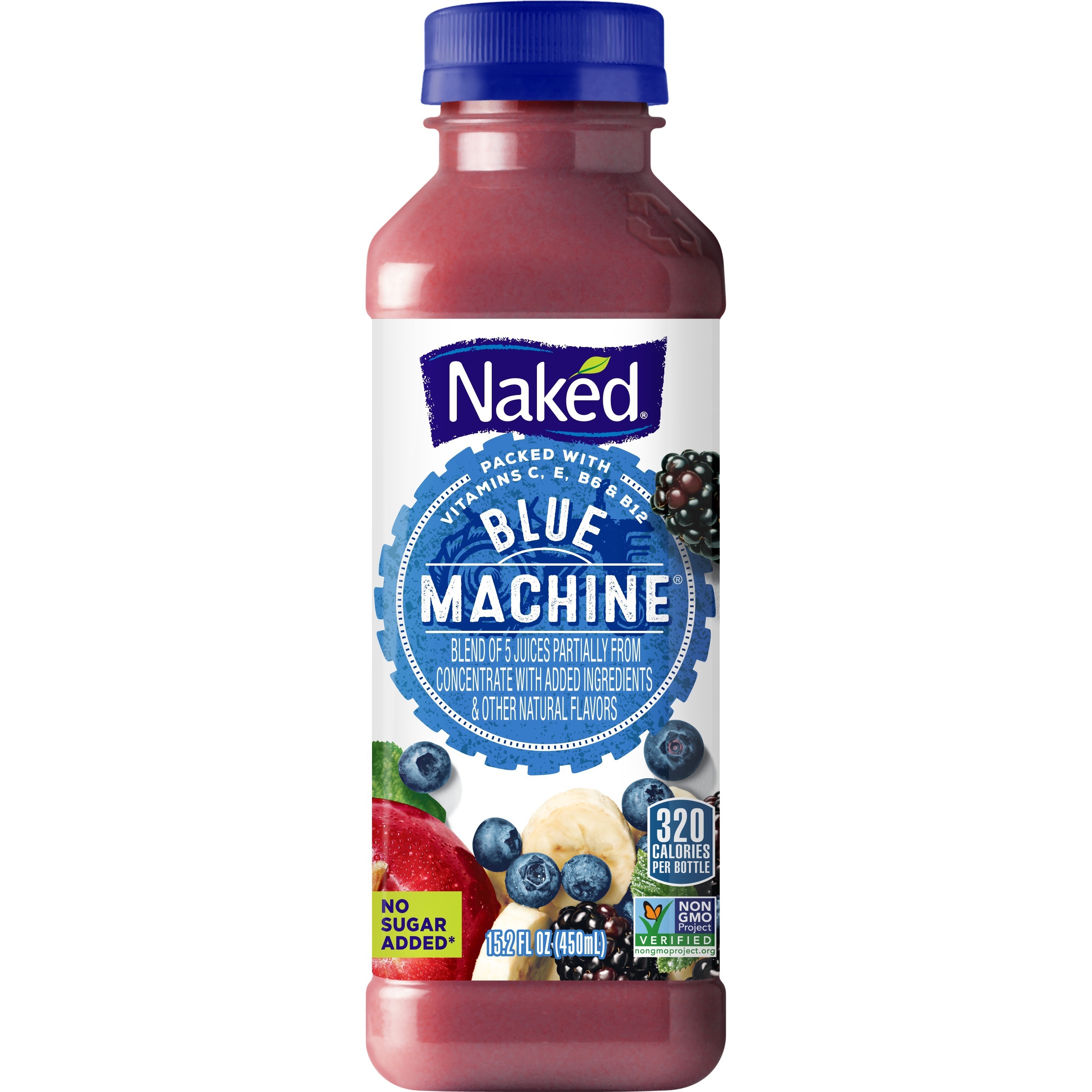 Order Naked 100% Juice Blue Machine - 15.2 Fl Oz food online from Bartell store, Edmonds on bringmethat.com