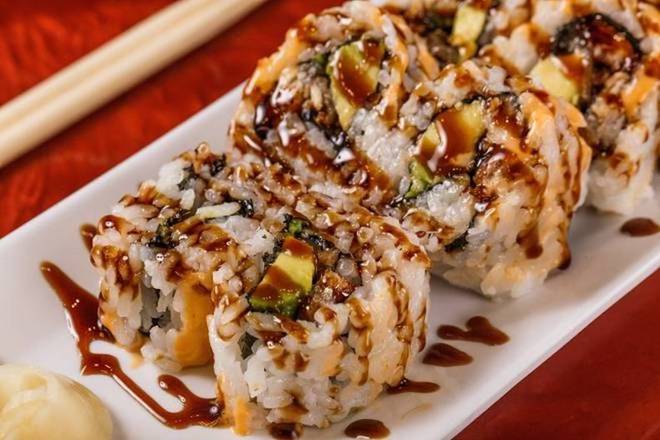 Order Eel Roll food online from Rock N Roll Sushi store, Dothan on bringmethat.com