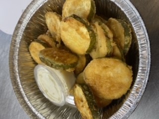 Order Fried Pickles food online from Barb Cajun Seafood Company store, Philadelphia on bringmethat.com
