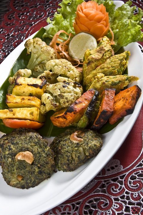 Order Assorted Platter food online from India Garden Restaurant store, Blacksburg on bringmethat.com