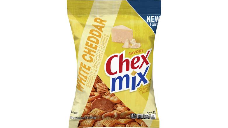 Order Chex Mixtm Snack Mix White Cheddar food online from Route 7 Food Mart store, Norwalk on bringmethat.com