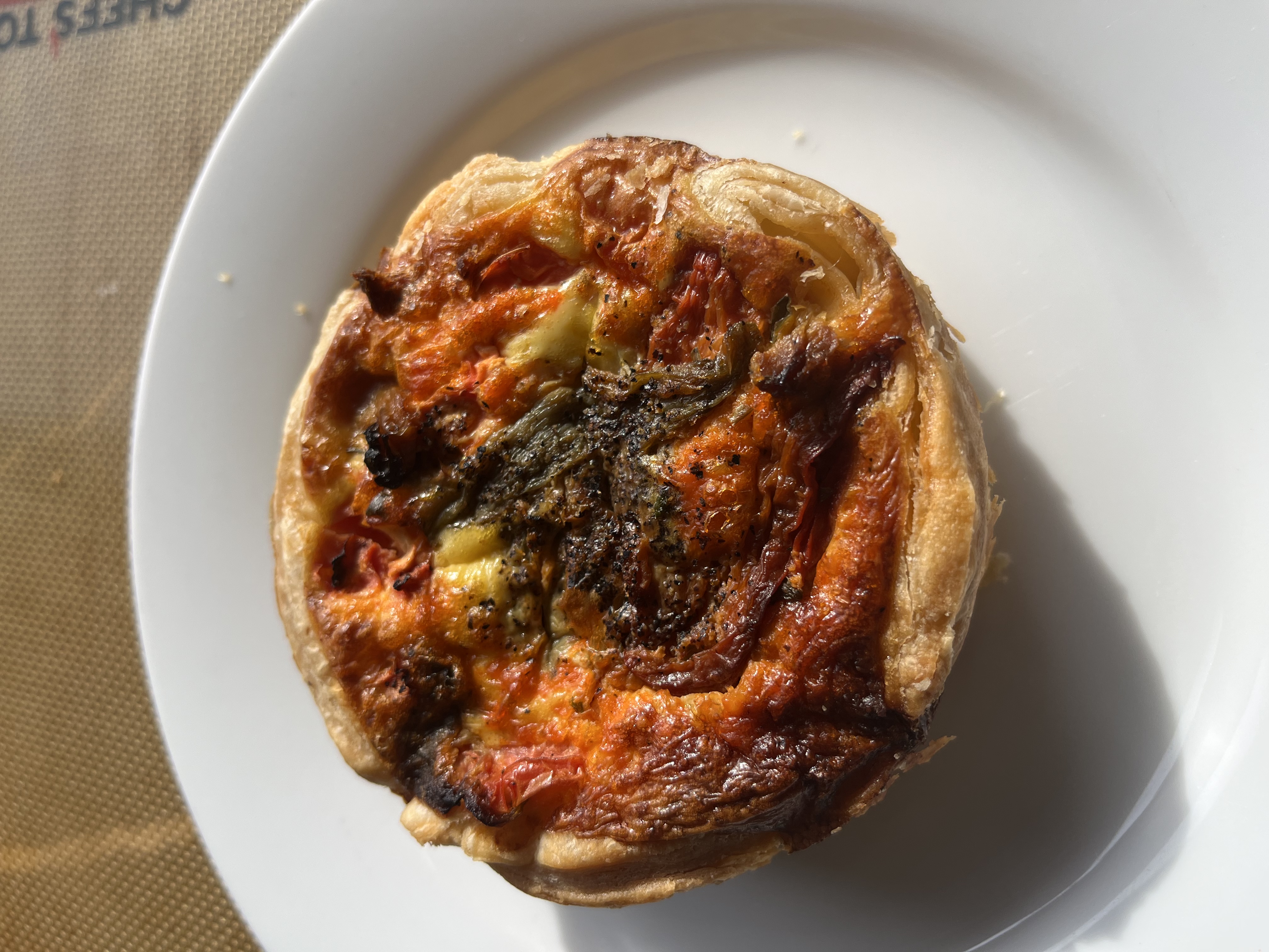 Order Vegetarian quiche food online from Caffe Duetto store, San Francisco on bringmethat.com