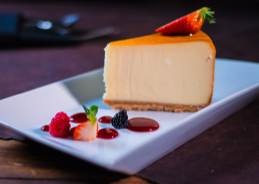 Order NY Cheese Cake food online from Great American Steakhouse store, Anthony on bringmethat.com