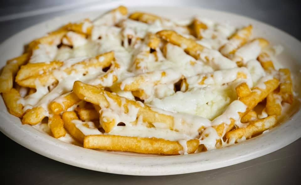 Order Cheese Fries - Appetizer food online from Pizza Perfect On Main store, Hillsville on bringmethat.com