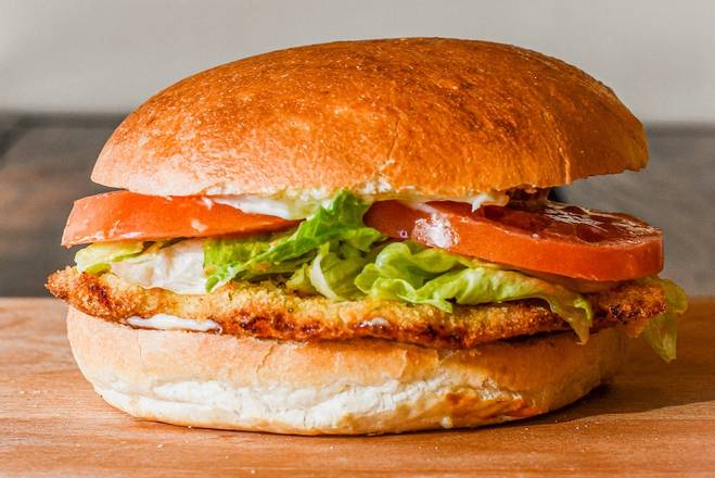 Order Milanesa Sandwich food online from Aroma D'cafe store, Oradell on bringmethat.com