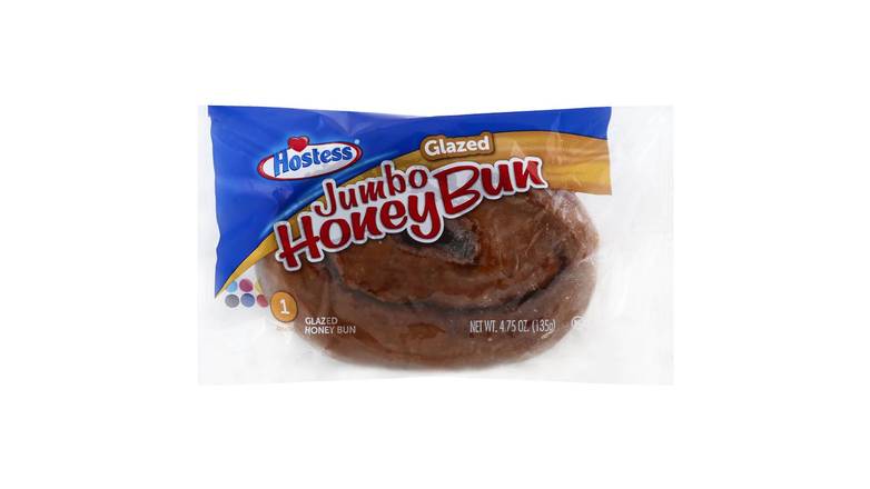 Order Hostess Jumbo Glazed Honey Bun food online from Trumbull Mobil store, Trumbull on bringmethat.com