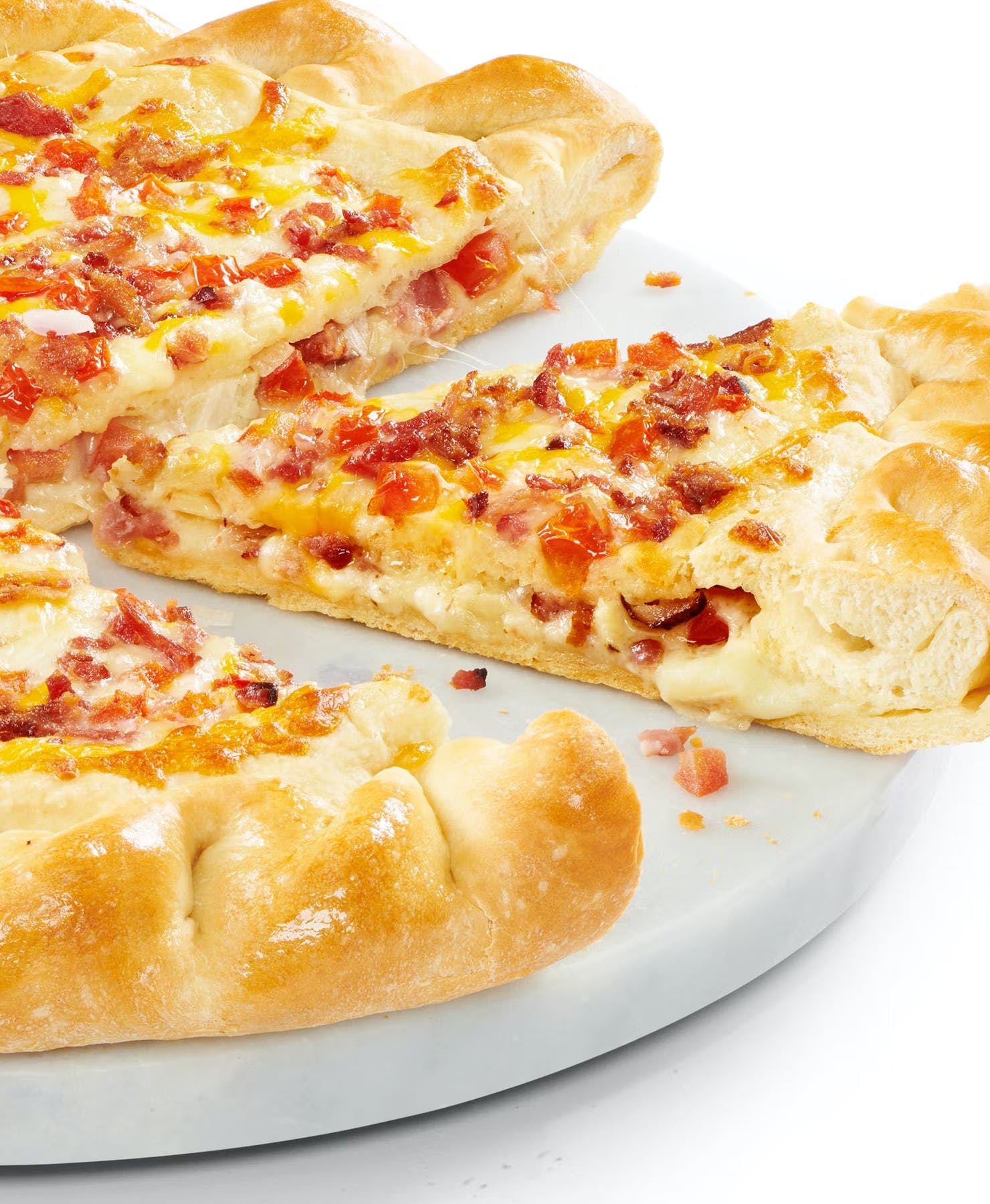 Order Chicken Bacon Stuffed Pizza - Large 14'' food online from Papa Murphy's store, Watertown on bringmethat.com