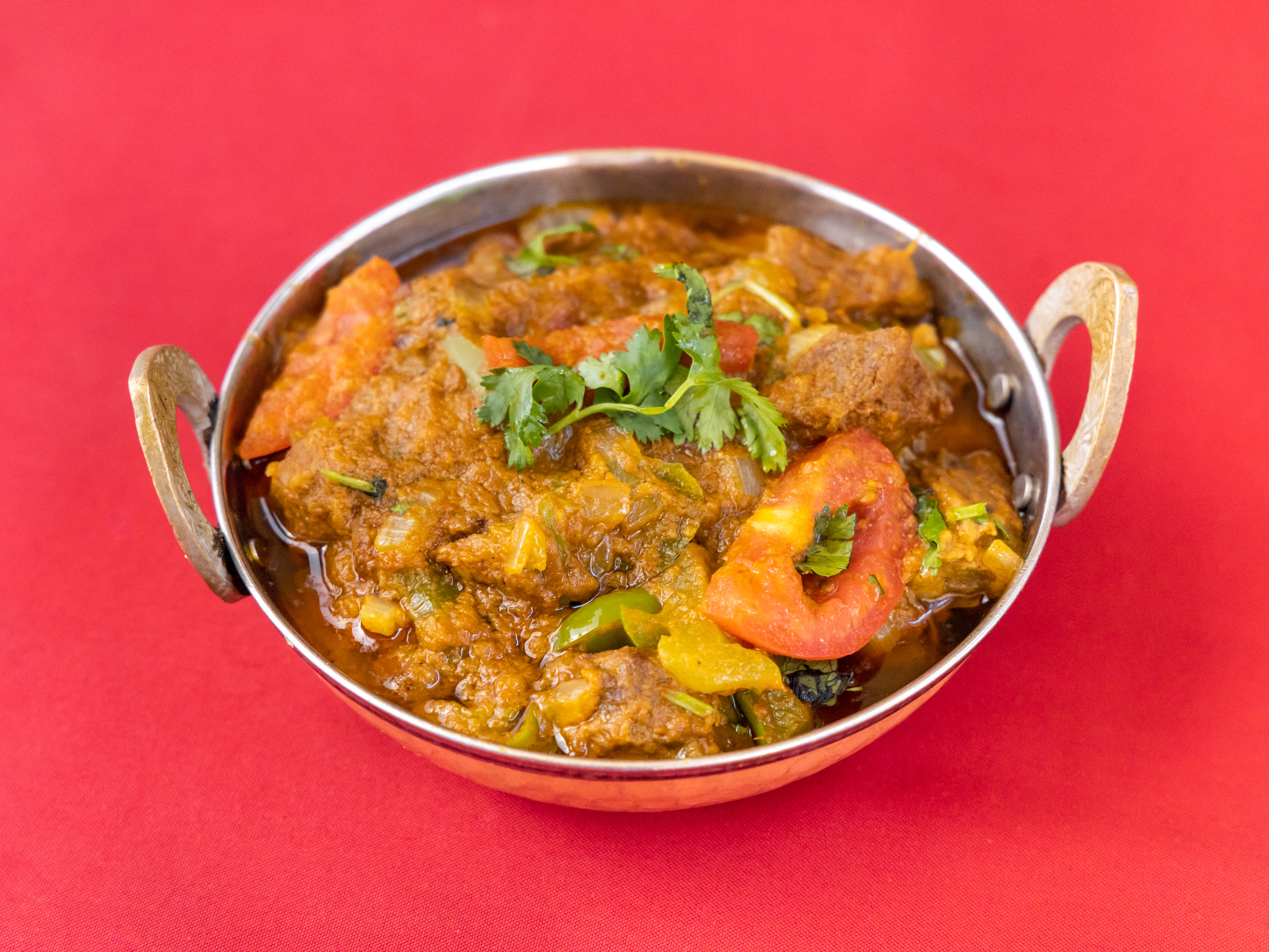 Order Lamb Bhuna food online from Lal Mirch Indian Restaurant store, Agoura Hills on bringmethat.com