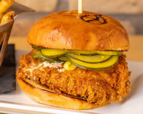 Order Nashville Hot Chicken Sandwich food online from B52 Burgers & Brew store, Inver Grove Heights on bringmethat.com