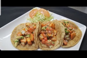 Order Fish Taco Dinner food online from Mexico Restaurant store, Des Plaines on bringmethat.com