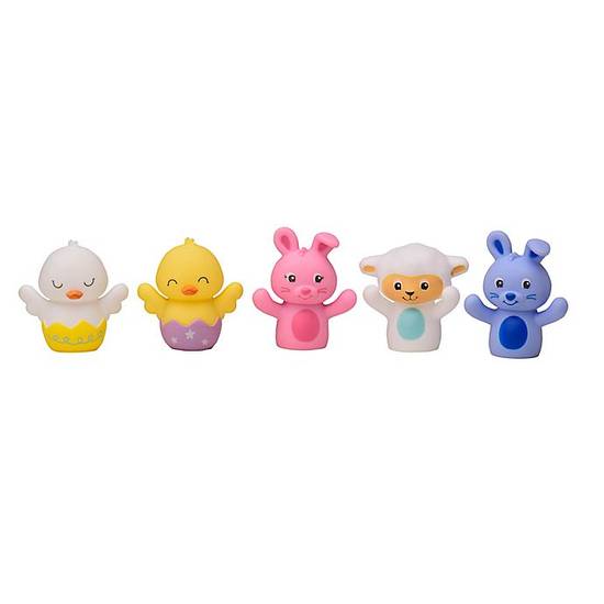 Order Magic Years® 5-Piece Easter Finger Puppet Set food online from Buybuy Baby store, Nashua on bringmethat.com