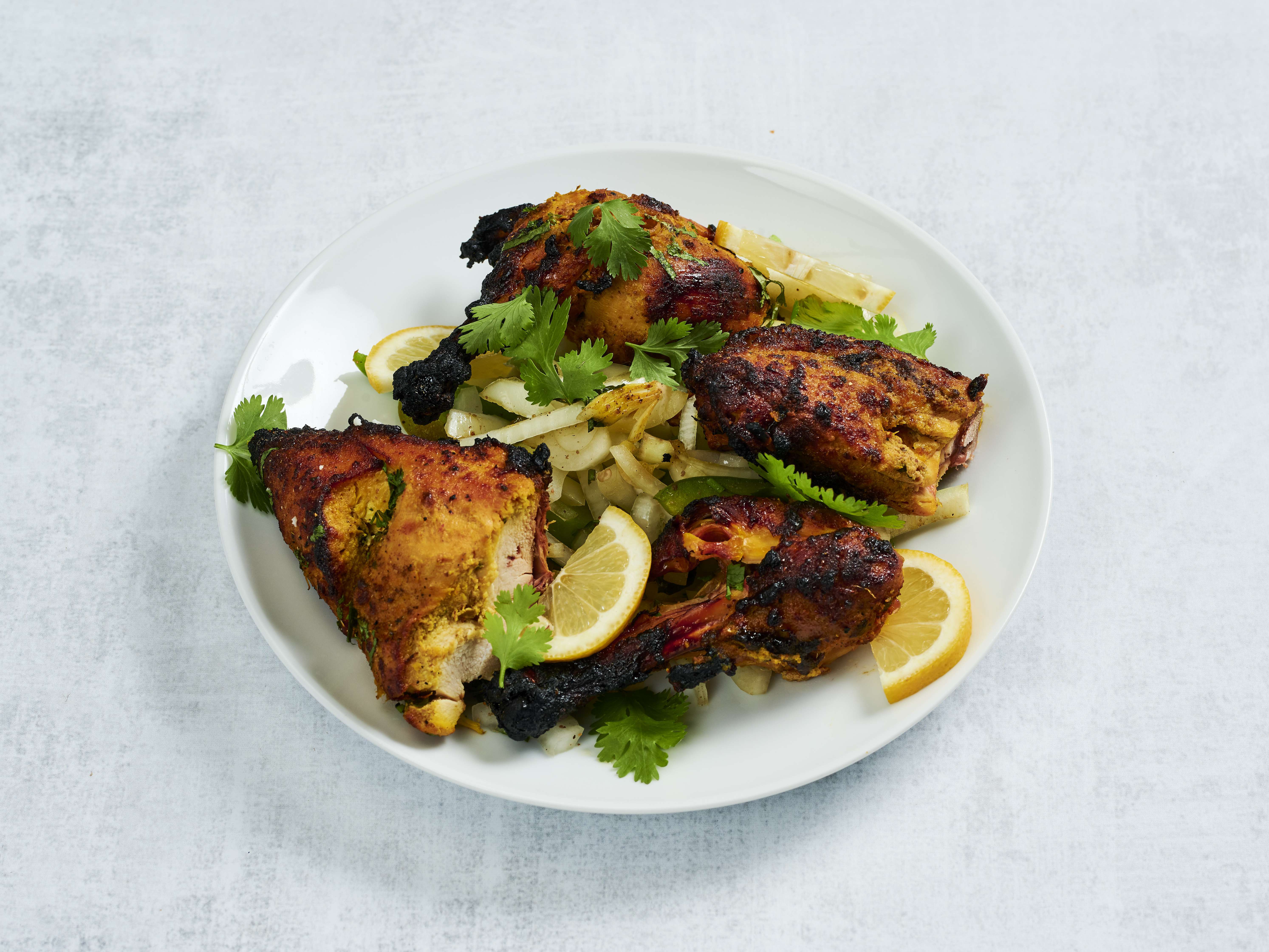 Order Tandoori Chicken food online from Mahan Indian Restaurant store, Alhambra on bringmethat.com