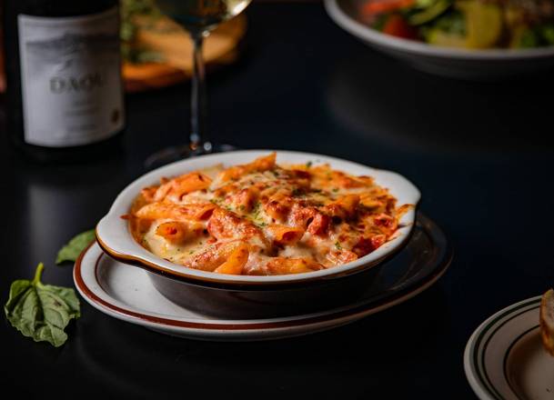 Order Baked Ziti w/ Vodka Sauce food online from Anthony's Eatalian store, Dallas on bringmethat.com