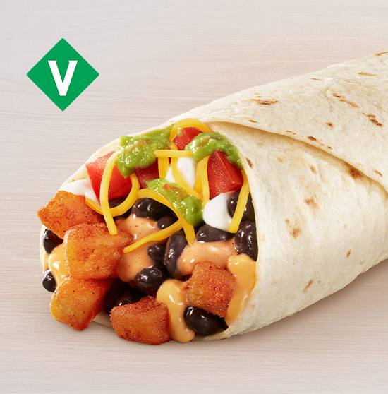 Order 7 Layer Nacho Fries Burrito - Veggie food online from Taco Bell store, Searcy on bringmethat.com