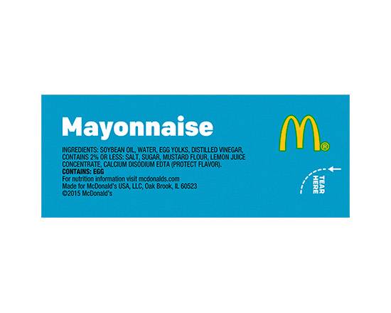 Order Mayonnaise Packet food online from Mcdonald® store, Colorado Springs on bringmethat.com