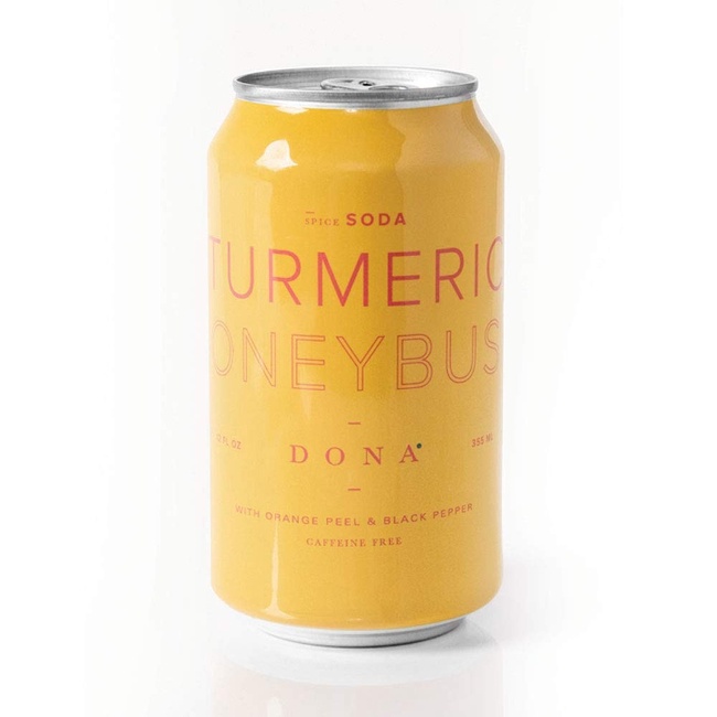 Order DONA Spiced Soda : Turmeric Honeybush food online from Bob's Kabobs store, Chicago on bringmethat.com