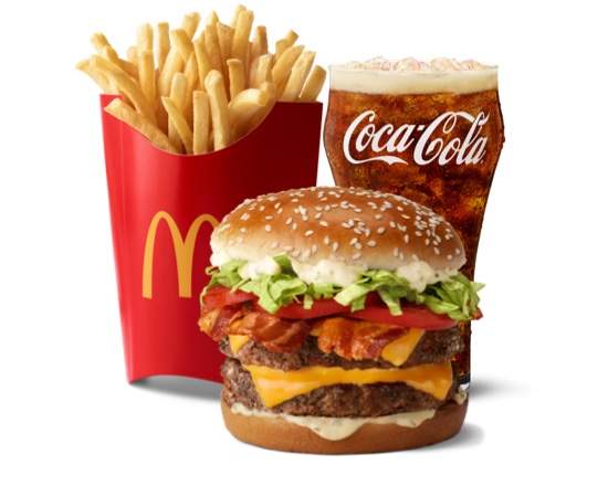 Order Double Smoky BLT Quarter Pounder with Cheese  food online from McDonalds - Monterey Road store, San Jose on bringmethat.com