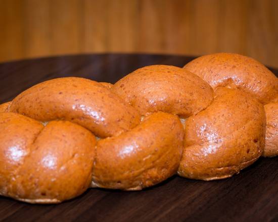 Order Whole Wheat Challah food online from Izzy's Brooklyn Bagels store, Palo Alto on bringmethat.com