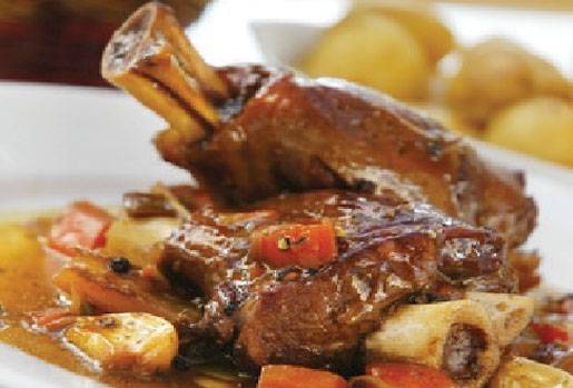 Order LAMB SHANK food online from Ze's Diner store, Woodbury on bringmethat.com